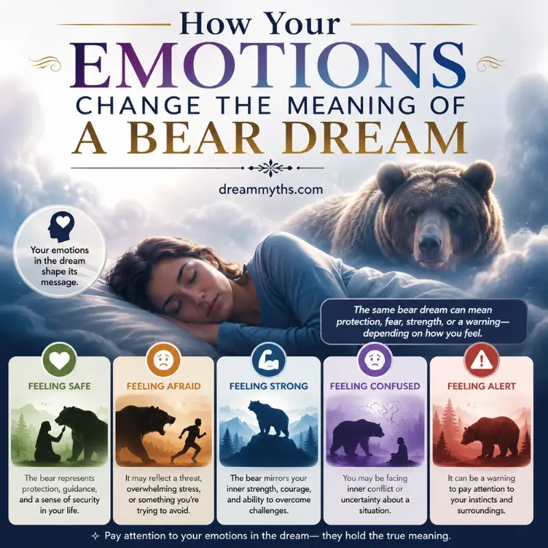 How Your Emotions Change the Meaning of a Bear Dream