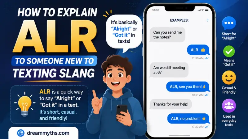 How to explain ALR to someone new to texting slang with chat examples and meaning guide