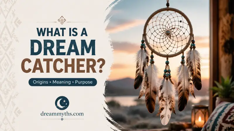 Discover what a dream catcher is, including its origins, purpose, and symbolic connection to dreams and protection.