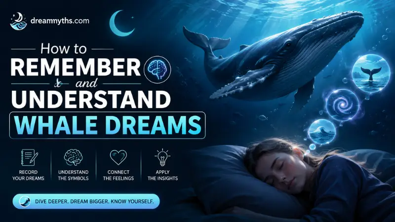 What does it mean when you have a dream of swimming, shown with a woman underwater and symbols of emotions, growth, and inner peace.