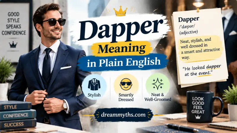 Dapper Meaning in Plain English Explained